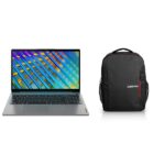 Lenovo IdeaPad Slim 3 81X800J3IN Intel Core i3 11th Gen 15.6" (39.62cm) FHD IPS Thin & Light Laptop (8GB/512GB SDD/Windows 11/Office 2021/2Yr Warranty/3months Game Pass/Platinum Grey/1.7Kg), 81X800J3IN + Laptop Bag - Image 5