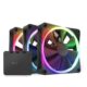 NZXT F120 RGB 120mm Black Cabinet Fan With RGB Controller (Triple Pack)