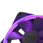 NZXT F120 RGB 120mm Black Cabinet Fan With RGB Controller (Triple Pack) - Image 3