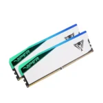 Patriot Viper Elite 5 RGB DDR5 32GB (2X16GB) 6000 MHz CL30 RAM DIMM Module (White) - Image 4