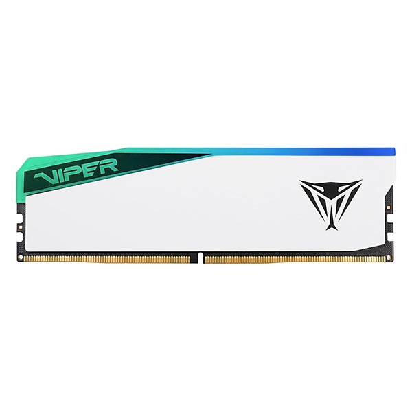 Patriot-16GB-Viper-Elite-5-DDR5-6000-MHz-CL40-Memory-DIMM-Module-White-1.jpg Patriot Viper Elite 5 RGB DDR5 16GB