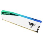 Patriot Viper Elite 5 RGB DDR5 16GB (1 x 16GB) 6000 MHz CL30 RAM DIMM Module (White) - Image 2