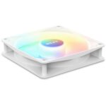 NZXT F120 RGB Core 120mm Cabinet Fan With RGB Controller - White (Triple Pack) - Image 4