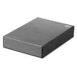 Seagate One Touch 1TB External Hard Drive with Password Protection (Space Gray)
