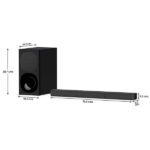 Sony HT-S20R Real 5.1ch Dolby Digital Sound bar for TV with subwoofer and Compact Rear Speakers - Image 3