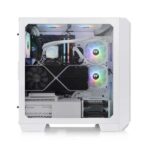 Thermaltake View 300 MX Snow ARGB (E-ATX) Mid Tower Cabinet (White) - Image 3