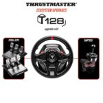 Thrustmaster T128 Force Feedback Racing Wheel with Magnetic Pedals, Xbox Series X|S, Xbox One, PC - Image 3