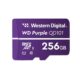 WD Purple SC Ultra Endurance microSD Card - 256GB, microSDXC