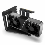 NZXT H7 Series (PCIe 4.0x16) Vertical GPU Bracket Kit With 175mm Riser Cable - Black - Image 3