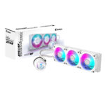 Gigabyte Aorus Waterforce II 360 ICE ARGB 360mm CPU Liquid Cooler (White) - Image 4