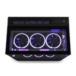 NZXT H9 Elite Dual-Chamber ATX Mid-Tower PC Gaming Case (Black) - Image 2