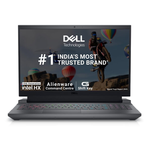Dell G15-5530 Gaming Laptop, Intel Core i7-13650HX Processor/16GB/512GB SSD/NVIDIA RTX 4060, 8GB GDDR6/15.6" (39.62cm) FHD 165Hz, 3ms, sRGB-100%/Win 11+MSO'21+McAfee 15 Month/Dark Shadow Gray/2.65kg