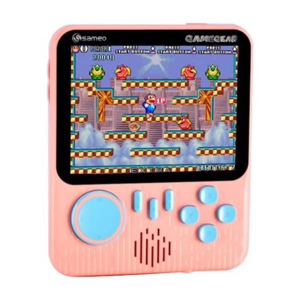 1-1-2.jpg Sameo Gamegear Handheld Video Game Console (Candy Pink) - Image 1