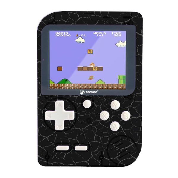 1-e1723449129349.jpg Sameo DreamBoy Handheld Video Game Console (Marble Black) - Image 1