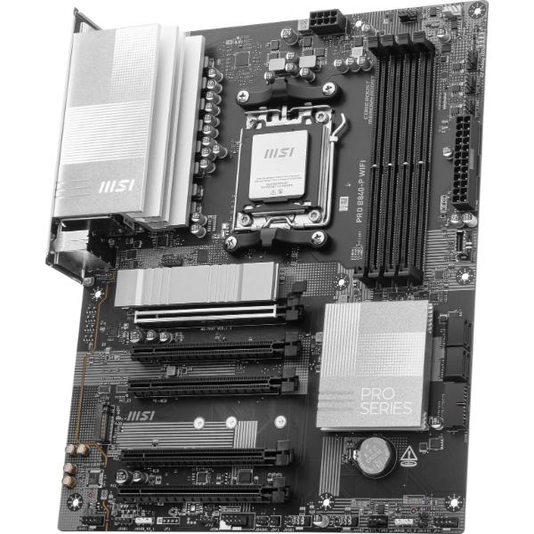 13-144-691-03.jpg MSI PRO B840-P WiFi 7 AM5 DDR5 ATX Motherboard - Image 1