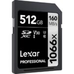 Lexar 512GB Professional 1066x SDXC UHS-I Memory Card (SILVER Series) - Image 3