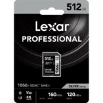 Lexar 512GB Professional 1066x SDXC UHS-I Memory Card (SILVER Series) - Image 2