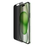 Belkin Privacy Tempered Glass Full Screen Protector Guard for iPhone 15 Pro Max