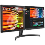 LG 29WL500 UltraWide 73. 66 cm (29 Inch) WFHD (2560 x 1080) IPS Display - HDR 10, Radeon FreeSync, sRGB 99%, Slim Bezel, Multitasking Monitor (Black) - Image 3