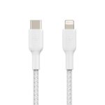 Belkin BoostCharge Lightning to Type C Cable 3.3 feet (1 meters) – White - Image 3