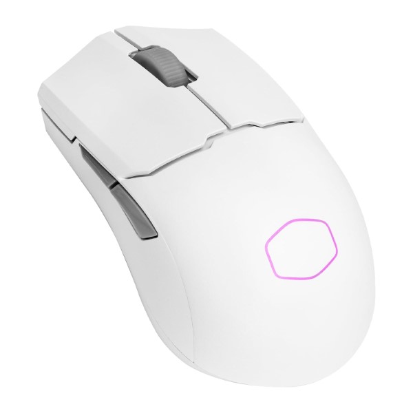 61LevLJX63L._SL1500-IMG-Computech.jpg Cooler Master MM712 Wireless Gaming Mouse White - Image 1