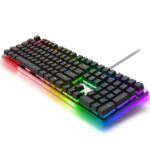 RK ROYAL KLUDGE RK918 Wired Mechanical Keyboard Brown Switch - Black - Image 4