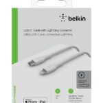 Belkin BoostCharge Lightning to Type C Cable 3.3 feet (1 meters) – White - Image 4