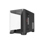 Metta Monk Seafrost Curved Glass Gaming Cabinet - Black - Image 2