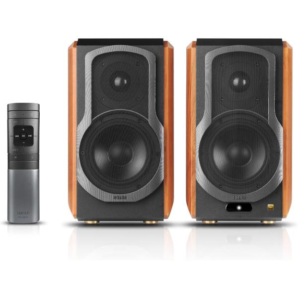 711m-uo11-fyl.jpg Edifier S1000W WiFi Active Bookshelf Speakers - Image 1