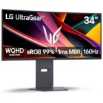 LG Ultragear 34G600A-B 34" Inch WQHD (3440x1440) Curved Gaming Monitor