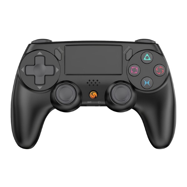 71tx-zogxmvl-Custom.jpeg Sameo SG05 Wireless Gamepad for PS4/PC/Android/iOS - Jet Black - Image 1
