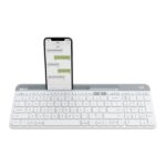 Logitech K580 Slim Wireless Keyboard - White