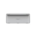 Logitech MX Keys Mini For Mac Wireless Keyboard (Pale Grey) - Image 4