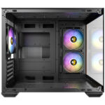 ANTEC CX600M Wood Mini Tower Full-View Tempered Glass Gaming Case - Image 2