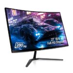 Acer ED270 Z 27 Inch Full HD 1500 R Curved Gaming Backlit LED LCD Monitor (Black)