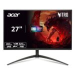 Acer Nitro XV275K P5 27 Inch IPS 3840x2160 4K 1152 Zone Mini LED Gaming Monitor | 160Hz Refresh Rate, Support DFR for FHD 320Hz I 2xHDMI, 1xDP, 1xType-C(90W) PD, Audio out, USB 3.2x2+USB-B (1up 2down)