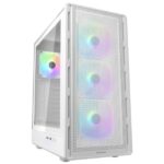 Cougar Airface Pure RGB Mid Tower Cabinet - White