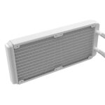 Alseye M240W ARGB 240mm CPU Liquid Cooler (White) - Image 2