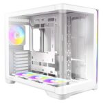 Antec C5 Curve ARGB Mid-Tower ATX PC Case (White)