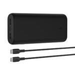 Belkin BoostCharge 3-Port Compact Power Bank (20,000mAh, 20W) - Image 2