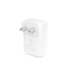 Belkin BoostCharge 42W Dual Port Wall Charger, USB-C + USB-A Charger Fast Charging for iPhone 16, 16 Plus, 16 Pro, 16 Pro Max, iPhone 15, Galaxy S24, Plus, Ultra, iPad, Pixel, AirPods & More - White - Image 2