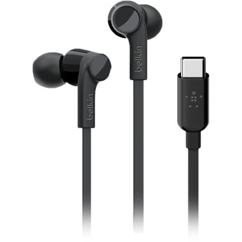 Belkin-RockStar-In-Ear-Headphones-with-USB-Type-C-Connector-Black.jpg Belkin RockStar In-Ear Headphones with USB Type-C Connector (Black) - Image 1