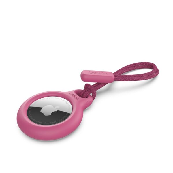 Belkin Secure Holder with Strap for Apple AirTag (Pink)