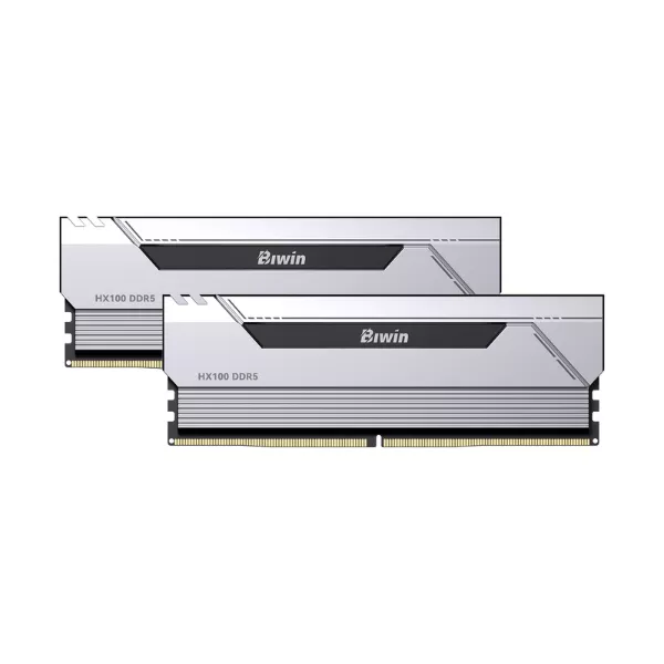 Biwin-Silver-Opal-HX100-1.webp Biwin Silver Opal HX100 DDR5 RAM 32GB (16GBx2) 6000MHz CL30 - Image 1