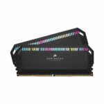 CORSAIR Dominator Platinum RGB 64GB (2 x 32GB) DDR5 6000MHz CL40 Desktop RAM (Black)