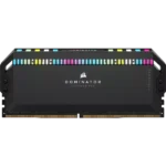 CORSAIR Dominator Platinum RGB 64GB (2 x 32GB) DDR5 6000MHz CL40 Desktop RAM (Black) - Image 3
