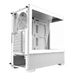 Circle Defender ZX3 ARGB ATX Mid Tower Gaming Cabinet (White) - Image 4