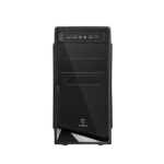 Circle Elan Desktop Cabinet with SMPS (Black) - Image 2