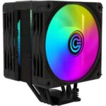 Circle Gaming CG 4P DUO ARGB Black Gaming CPU Cooler - Image 2