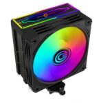 Circle Gaming CG 6P ARGB Black Gaming CPU Cooler - Image 2